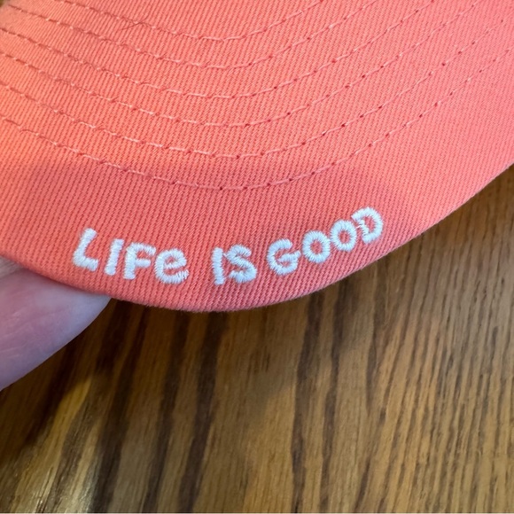 LIFE IS GOOD ADJUSTABLE CAP, STARFISH, MELON - Picture 6 of 7